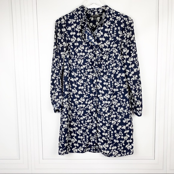 BANANA REPUBLIC Floral Button-Down Dress - 2P - Picture 3 of 8